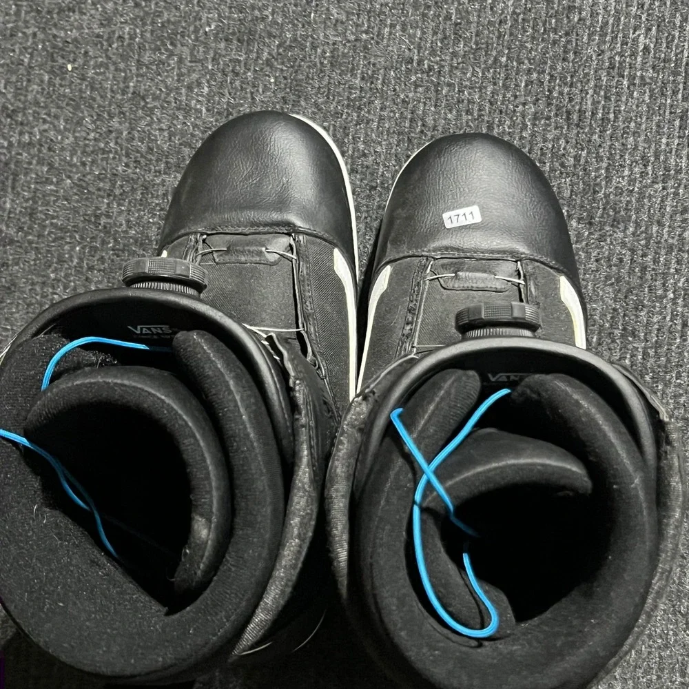 Vans Encore Snowboard Boots Mens 13 Black BOA Lacing UltraCush Winter Sport